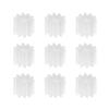 Heyiarbeit 10pcs Plastic Gears 10 Teeth Model 102A Reduction Gear Plastic Worm Gears for RC Car Robot Motor view 1