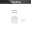 Heyiarbeit 10pcs Plastic Gears 10 Teeth Model 102A Reduction Gear Plastic Worm Gears for RC Car Robot Motor view 2
