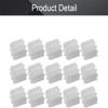 Heyiarbeit 100pcs Plastic Gears 9 Teeth Model 092A Reduction Gear Plastic Worm Gears for RC Car Robot Motor view 3
