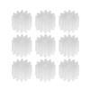 Heyiarbeit 30pcs Plastic Gears 12 Teeth Model 122A Reduction Gear Plastic Worm Gears for RC Car Robot Motor view 1