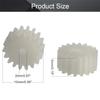 Heyiarbeit 30pcs Plastic Gears 18 Teeth Model 182A Reduction Gear Plastic Worm Gears for RC Car Robot Motor view 2