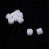 Heyiarbeit 10pcs Plastic Gears 11 Teeth Model 112A Reduction Gear Plastic Worm Gears for RC Car Robot Motor view 2