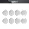 Heyiarbeit 40pcs Plastic Gears 12 Teeth Model 122A Reduction Gear Plastic Worm Gears for RC Car Robot Motor view 3