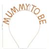 Apone Fatu Hairband, Mom To Be Headband Tiara Crown Rose Gold, Baby Shower Decoration, Mommy To Be Favors Gifts, Party Decorations, Mommy Silver, Unisex view 4