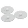 Heyiarbeit 50pcs Plastic Gears 56 Teeth Model 562A Reduction Gear Plastic Worm Gears for RC Car Robot Motor view 1