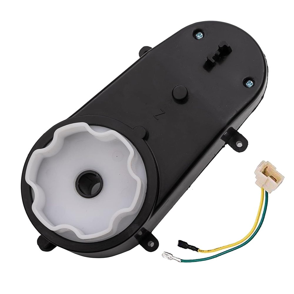 12V390 20000RPM Aperture 0.47in Gearbox with DC Motor, RS390 12V Motor with Gear Box for Kids Ride-Ons Accessories Children Electric Ride On Car and Motorcycle Replacement Parts