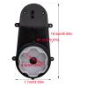 12V390 20000RPM Aperture 0.47in Gearbox with DC Motor, RS390 12V Motor with Gear Box for Kids Ride-Ons Accessories Children Electric Ride On Car and Motorcycle Replacement Parts view 2