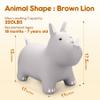 PlayZap Bouncy Horse Hopper, Bouncy Animals Hopper for Toddlers, Inflatable Jumping Ride on Bouncer, Kids Hopping Toys for 18M 2 3 Years Old Kids Boys Girls Gifts view 4
