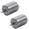 Bettomshin 7.2V DC Motor 13500RPM 0.38A Micro Motor Round Shaft Electric Motor for DIY Airplane RC Boat Toys Model DIY Hobby, 2Pcs view 1