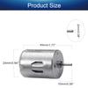 Bettomshin 7.2V DC Motor 13500RPM 0.38A Micro Motor Round Shaft Electric Motor for DIY Airplane RC Boat Toys Model DIY Hobby, 2Pcs view 2