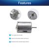 Bettomshin 7.2V DC Motor 13500RPM 0.38A Micro Motor Round Shaft Electric Motor for DIY Airplane RC Boat Toys Model DIY Hobby, 2Pcs view 3