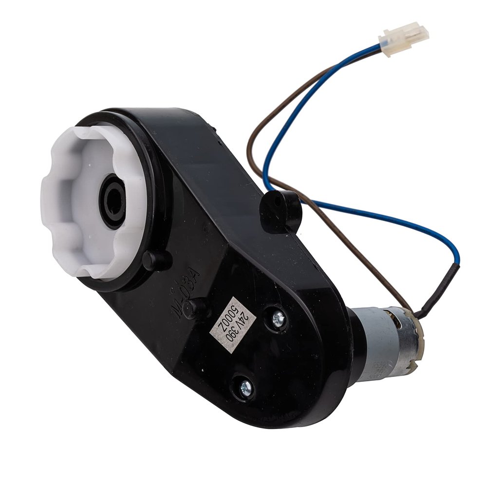 weelye Steering Gearbox RS390 24 Volt 5000 RPM Aperture,Low Speed Steering Motor for Children Ride On Car Replacement Parts, 0.39in