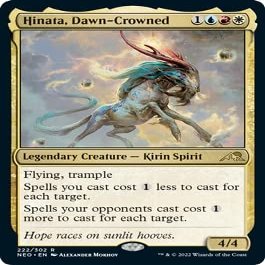 Magic: the Gathering - Hinata, Dawn-Crowned (222) - Kamigawa: Neon Dynasty