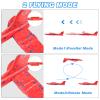 3 Pack Airplane Launcher Toy, 12.6" Foam Glider Led Plane, 2 Flight Mode Catapult Plane for Kids Outdoor Sport Flying Toys Gifts for 3 4 5 6 7 8 9 10 12 Year Old Boys Girls view 4