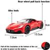 Toy Cars Model MC20 Alloy Collectible Pull Back Diecast Vehicles with Light&Sound (Red) view 3