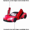Toy Cars Model MC20 Alloy Collectible Pull Back Diecast Vehicles with Light&Sound (Red) view 4