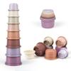 Baby Stacking Toy Cups,Toddler Stackble Bath Toy for 1-3,Nesting Cups Pool Toys for 6-12 Months Infant,Kids Early Educational Montessori Gift for 2-4 Years Old Boys Girls view 1
