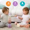 Baby Stacking Toy Cups,Toddler Stackble Bath Toy for 1-3,Nesting Cups Pool Toys for 6-12 Months Infant,Kids Early Educational Montessori Gift for 2-4 Years Old Boys Girls view 3