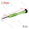 2.0Mm 1.7Mm 3.0Mm Lesu Hexagonal Screwdriver for 1/14 Rc Tractor Truck DIY Model Car (1.7Mm) view 2