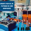 Eccliy 15 Pcs Servo Extension Cable Y Connector 3 Pin Plug Splitters Male to Female Servo Adapter Extension Servo Wire Connector Compatible with RC JR Futaba RC Car or Airplanes, 3 Styles view 4
