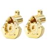 RCLIONS Heavy Weight Rear Portal housing Rear Brass Cover for Redcat GEN8 Upgrades Parts 1/10 RC Crawler Car view 1