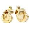 RCLIONS Heavy Weight Rear Portal housing Rear Brass Cover for Redcat GEN8 Upgrades Parts 1/10 RC Crawler Car view 4