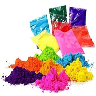 100Grm - (3.5oz) Gulal Holi Powder Color Festival Colors UN Run Photography Backyard Fun Birthday Party Color Wars Chalk, Holi Paint Assorted 4 Color