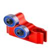 Center Driveshaft High Speed Support Set for 1/7 Infraction Limitless Felony (ARA109011/ ARA109001/ ARA7617V2/ ARA7615V2) RC Car, ARRCat RC Upgrades Parts Hop Ups,Replace #ARA311027,Red view 1