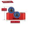 Center Driveshaft High Speed Support Set for 1/7 Infraction Limitless Felony (ARA109011/ ARA109001/ ARA7617V2/ ARA7615V2) RC Car, ARRCat RC Upgrades Parts Hop Ups,Replace #ARA311027,Red view 4