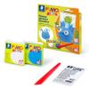 STAEDTLER 8035 24 FIMO Kids Modelling Clay Set - Funny Picture Monster (Pack of 2 FIMO Kids Blocks & Modelling Tools) view 2