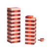 Printworks Play  Tumbling Tower, Stylish Wooden Block Stacking Game for Adults in Decorative Display-Ready Design view 1