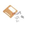 5pcs Acrylic 9g Servo Mounting Bracket Steering Gear Rack Fixed Frame DIY Servo Holder Parts for RC Aircraft Boat Car Boat Accessories view 3
