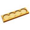LITKO 4x1 Formation Rank Tray for 25mm Circle Bases view 1
