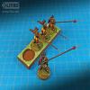 LITKO 4x1 Formation Rank Tray for 25mm Circle Bases view 3