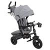 Huffy Malm Ultra 4-in-1 Canopy Trike with Adjustable Push Handle, Folding Footrest, Removable Canopy, and Accessories , Gray Medium view 1