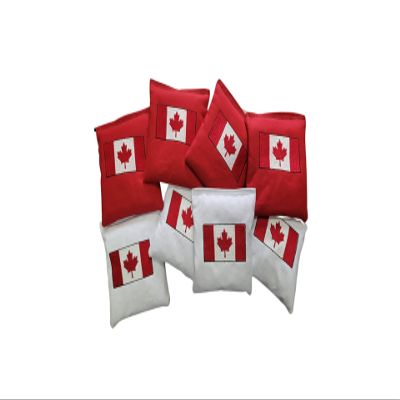 Canadian Flag Cornhole Bag Regulation Made
