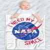 LOGOVISION NASA Lightweight Baby Blanket, 30"X40", The Give Me Space Unisex for Infants Girls & Boys view 1