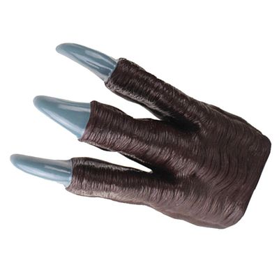 Monster Dinosaur Dragon Devil Costume Hands Puppet Claws Gloves Toys - Brown, as described