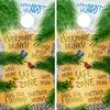 Beach Themed Drinking Game Cornhole Wraps/Skin/Set/Decal/Vinyl/Sticker/Bean Bag Game/Graphic/Image view 1