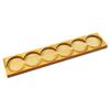 LITKO 6x1 Formation Rank Tray for 25mm Circle Bases view 1