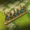LITKO 6x1 Formation Rank Tray for 25mm Circle Bases view 2