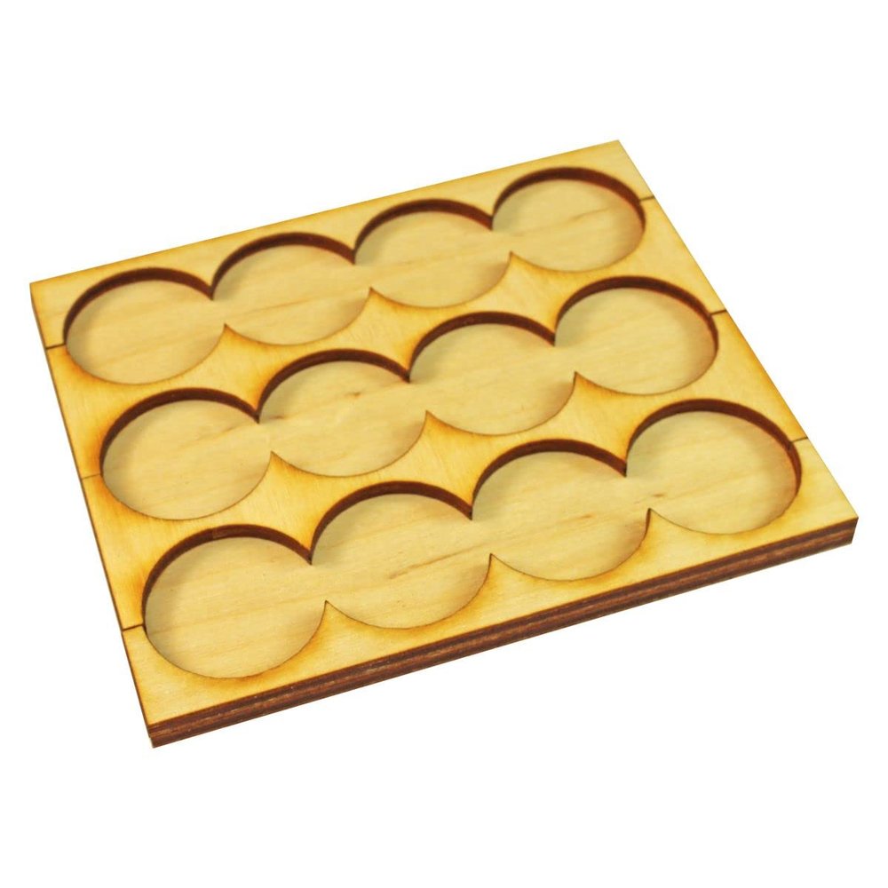 LITKO 4x2 Formation Rank Tray for 25mm Circle Bases