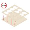 LITKO 4x2 Formation Rank Tray for 25mm Circle Bases view 4
