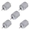 Auniwaig DC Motor,1.5-6V 5000-20000RPM Micro Motor,Electric Motor for RC Boat DIY Airplane Toys Model DIY Hobby 2mm/0.08" Diameter 5pcs view 1