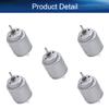 Auniwaig DC Motor,1.5-6V 5000-20000RPM Micro Motor,Electric Motor for RC Boat DIY Airplane Toys Model DIY Hobby 2mm/0.08" Diameter 5pcs view 4