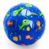 INPODAK Toddler Soccer Ball Size 3, Cartoon Dinosaur Blue Ball for Kids 2-8 with Pump, Mesh Bag Great Gift for Boy Girl Birthdays Parties view 1