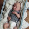KAWAYII 19 Inch Reborn Baby DollsSoft Cloth Body Lifelike Vinyl Realistic Newborn Sleeping Preemie Baby Doll Toy Accessories Gift for Kids Age 3+ view 1