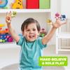 Nickelodeon Baby Shark 10 Pc Finger Puppet Set - Party Favors, Educational Story Time, Floating Pool & Beach Toys view 2
