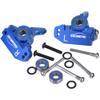 OGUNKE RC Aluminum Alloy 2WD Front Caster Block & Steering Blocks (Blue) view 1