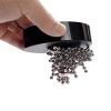 Magnetic Balls Fidget Toys Desk Decor for Stress Relief, Magnet Sculpture Building Block Home Office Desk Decor for Men Adults Teenage Cool Desk Decor (Black-Silver) view 2
